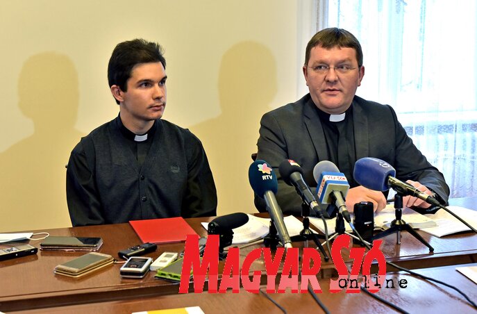 Szabó Szepesi Csaba és Mirko Štefković (Fotó: Gergely Árpád) Szabó Szepesi Csaba és Mirko Štefković (Fotó: Gergely Árpád)