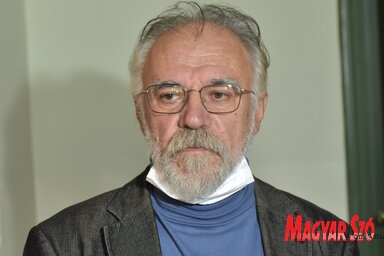 Hulló István a puszták gazdag élővilágára hívta fel a figyelmet (Fotó: Gergely Árpád)