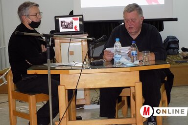 Beszédes István és Sinkovits Péter (Fotó: Szögi Csaba)