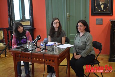 Evetović Klára, Kucor Tamara és Ljubica Vuković Dulić (Fotó: Patyi Szilárd)