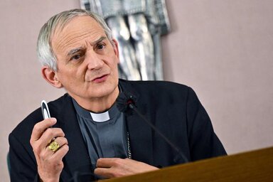 Matteo Zuppi (Fotó: ncregister.com)