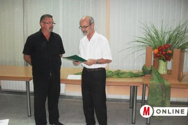 László Sándorral Bencsik István beszélgetett az Életjel pódiumán (Fotó: Lukács Melinda)