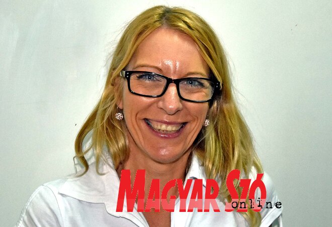 A kellemest összekötni a hasznossal – Kókai Mónika (Fotó: Gergely Árpád)