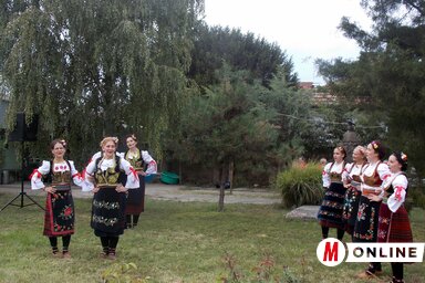 A Stevan Sremac Szerb Művelődési Központ néptánccsoportjának fellépése (Horváth Zsolt felvétele)