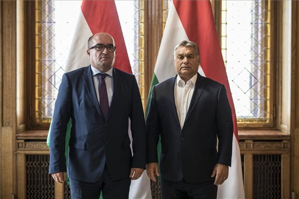 Brenzovics László és Orbán Viktor (fotó: MTI)