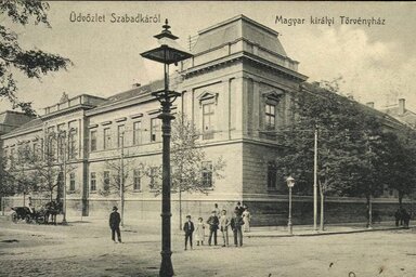 A szabadkai törvényszék épülete – az ügyészség fogdája is itt volt (Fotó: gradsubotica.co.rs)