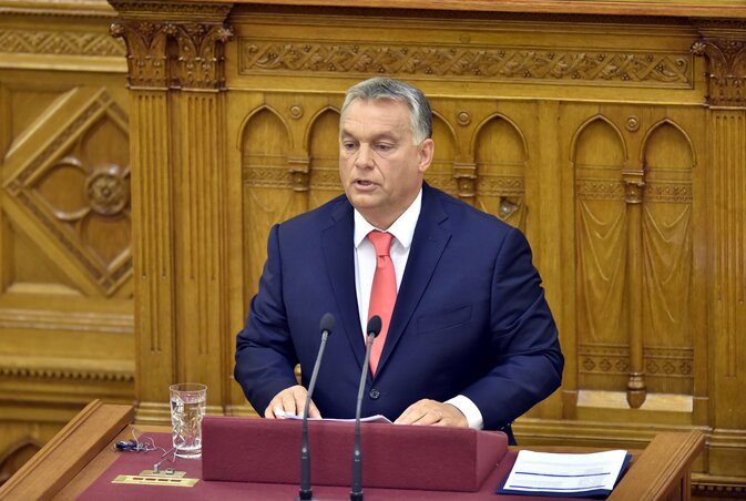 Orbán Viktor (Fotó: MTI)