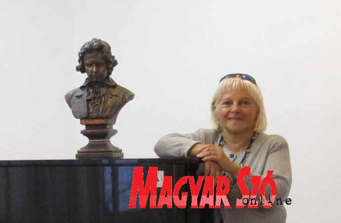 Diósi Rózsa igazgatónő (Sihelnik Ágnes felvétele)