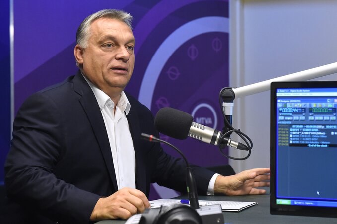 Orbán Viktor magyar miniszterelnök (MTI Fotó: Kovács Tamás)