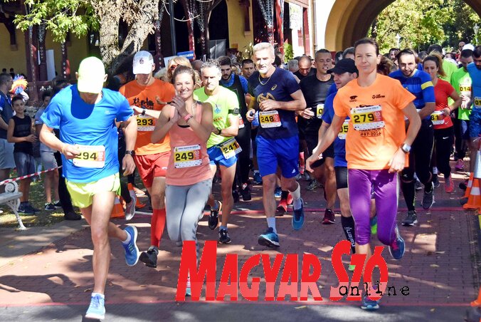 Már az első Bormaratonon csaknem ezren álltak rajthoz (kép: Gergely Árpád)