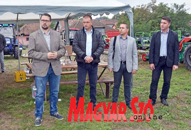 Juhász Bálint, Juhász Attila, Ótott Róbert és Sövény Rudolf