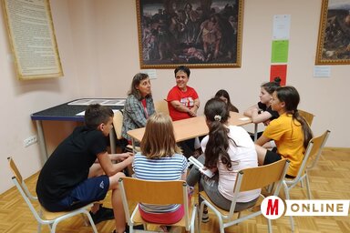 Pavlovski Vanđelija is elmesélte élettörténetet (Fotó: Kancsár Izabella)