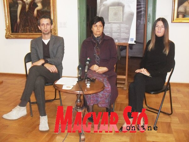 Igor Halasević, dr. Korhecz Papp Zsuzsanna és Nela Tonković (Fotó: Lukács Melinda)