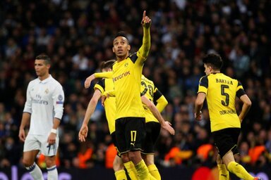Aubameyang tavaly mindkét csoportmeccsen betalált a Real hálójába