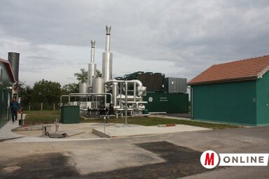 Ezekben a létesítményekben alakul át a gáz elektromos energiává (Kazzinczy Paszterkó Diana felvétele)