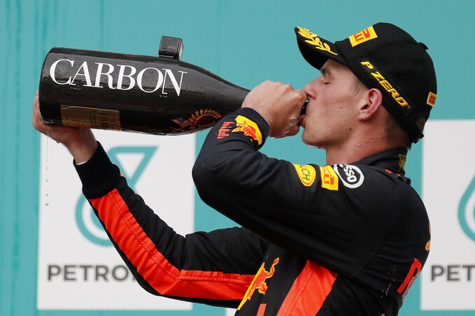Születésnapjára győzelemmel lepte meg magát: Max Verstappen (Fotó: Beta/AP)