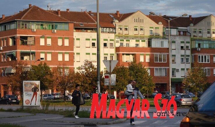 Az Újtelep legújabb területrendezési terve szerint főként az Európa sugárút mentén építenek majd új lakóépületeket (Ótos András felvétele)