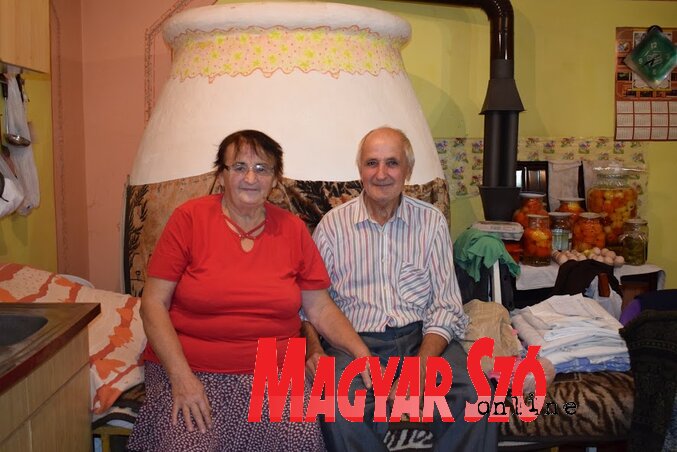 A házaspár ma is boldogan él együtt majdányi otthonában (kép: Máriás Endre)