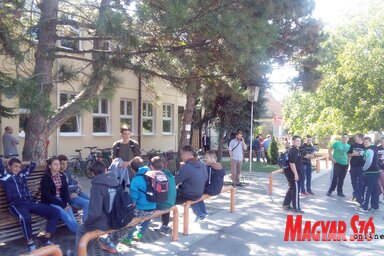 Az adai Műszaki Iskolában is jelentős munkálatok lesznek (Csincsik Zsolt felvétele)