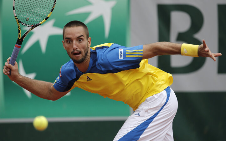Viktor Troickinak esélye sem volt Jo-Wilfried Tsongával szemben (Fotó: Beta/AP) Viktor Troickinak esélye sem volt Jo-Wilfried Tsongával szemben (Fotó: Beta/AP)