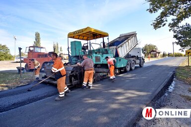 A felújítási munkálatok (Fotó: Gergely Árpád)