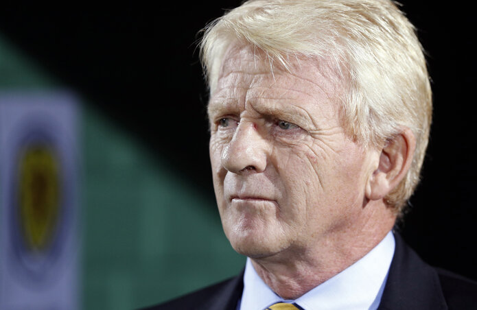 Gordon Strachan távozó kapitány szerint a skótok egyre alacsonyabbak, ezért nem érhetnek el jó eredményt labdarúgásban (Fotó: Beta/AP)