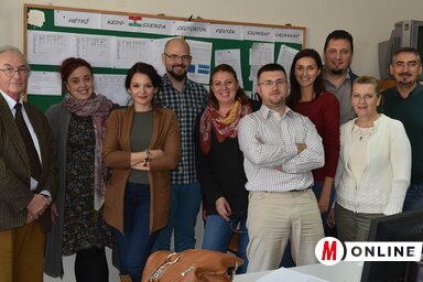 A Vajdasági RTV magyar szerkesztőségnek egy része (Fotó: Ótos András)