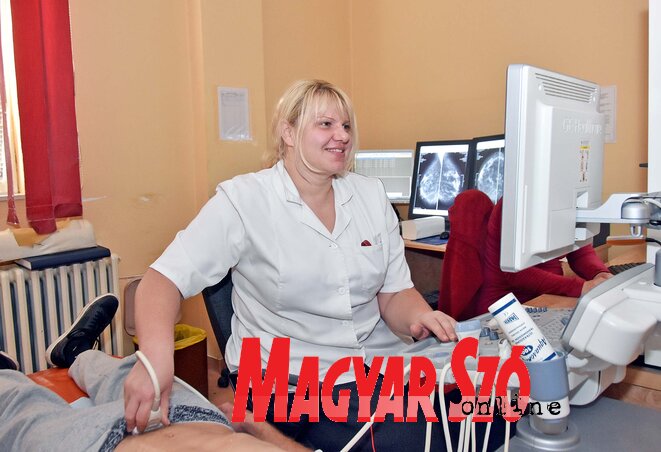 Az ultrahangos vizsgálat iránt mutatkozott a legnagyobb igény (Gergely Árpád felvétele)