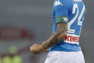 Insigne eldöntötte a hétvégi, Roma elleni rangadót. Manchesterben vajon betalál-e? (Fotó: Beta/AP)