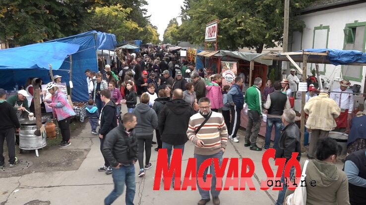 A hűvös idő ellenére sokan megjelentek a rendezvényen (Kecskés István felvétele) A hűvös idő ellenére sokan megjelentek a rendezvényen (Kecskés István felvétele)