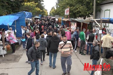 A hűvös idő ellenére sokan megjelentek a rendezvényen (Kecskés István felvétele)