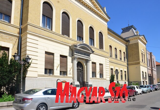 A Matica srpska belvárosi épülete (Dávid Csilla felvétele)