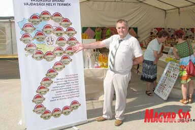 Ments András: A Vajdasági Helyi Termékek forgalmazása egy rendelet elfogadásával válik gördülékennyé (Homolya Horváth Ágnes felvétele)