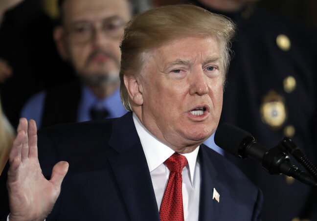 Donald Trump (Fotó: Beta/AP)