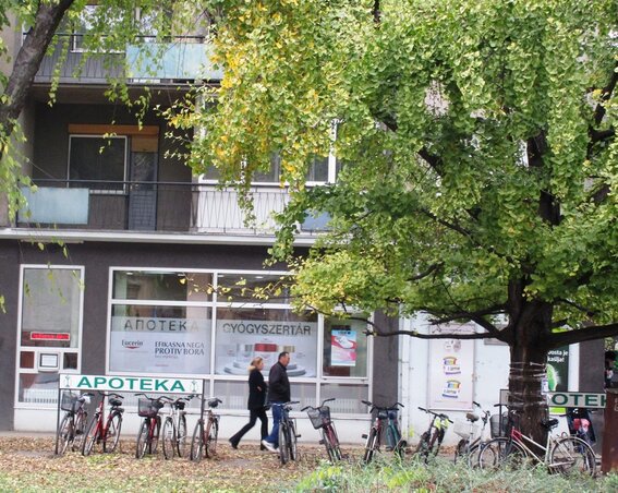 Ez az egyetlen gyógyszertár maradt az Apoteka Sombor tulajdonában (Fotó: Fekete J. József)