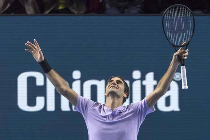 A kereseti lista csúcsán: Roger Federer (Fotó: Beta/AP)