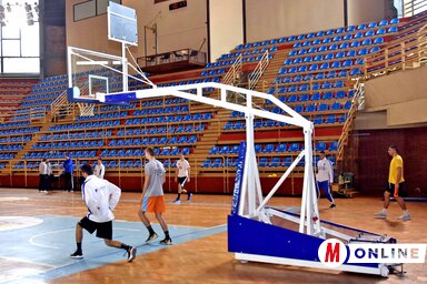 A legkorszerűbb szellőző- és hűtőrendszer biztosítja majd hamarosan a kellemes klímát a Sportcsarnokban (Fotó: Gergely Árpád)