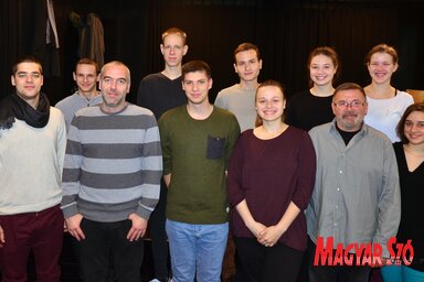 Alsó sor, balról jobbra: Budinčević Krisztián, Balázs Áron tanársegéd, László Roland, Grgity Nikoletta, László Sándor egyetemi tanár, Horváth Blanka. Felső sor, balról jobbra: Pásztor Dániel, Dudás Dániel, Tóth Dániel, Dedovity Tomity Dina, Magyar Zsófia
