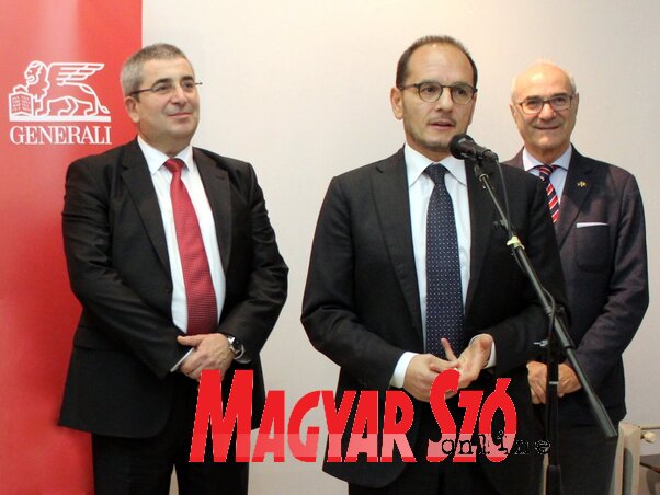 Bogdan Laban, Guiseppe Manzo és Carmine Tarallo (Fotó: Benedek Miklós)