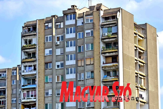 A lakóépületek karbantartása a lakók érdeke (Fotó: Gergely Árpád)