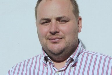 Tomik Nimród, a VMSZ topolyai szervezetének elnöke (Kazinczy Paszterkó Diana felvétele)