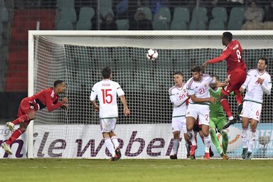 Marvin Martins gólja megpecsételte a magyarok sorsát (Fotó: Beta/AP)