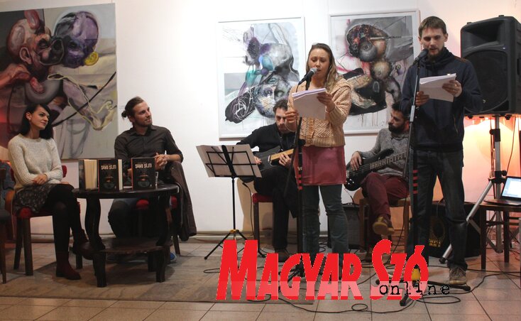 Bíró Tímea, Tékiss Tamás és a Moser Roth a Klein House-ban (Fotó: Benedek Miklós)