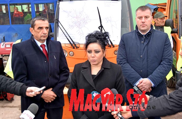 Slobodan Milošev, Horvát Tímea és Predrag Radivojević (Fotó: Gergely Árpád)