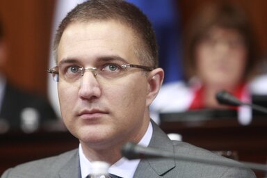 Stefanović: Amikor egy szomszédos ország egyik legmagasabb rangú tisztségviselője közli, hogy Szerbia széthullását óhajtja és támogatja, akkor azt nem lehet félreérteni (Fotó: Beta)