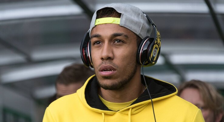 Pierre-Emerick Aubameyang (Fotó: Beta/AP)