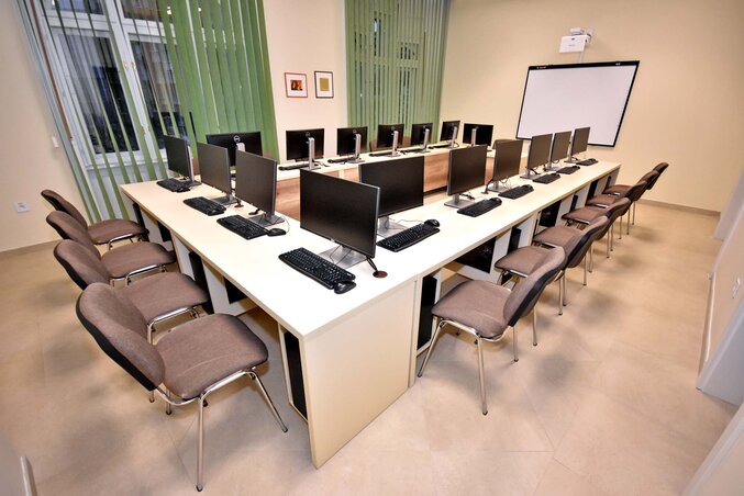 A korszerű számítógépes terem