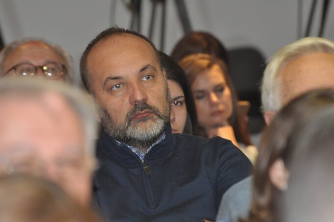 Saša Janković: Vučić erőt és pénzt nem sajnálva igyekezett köreinkbe csempészni a gyanút (Fotó: Beta)