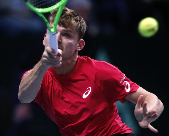 David Goffin folytatta szezonvégi jó játékát (Fotó: Beta/AP)