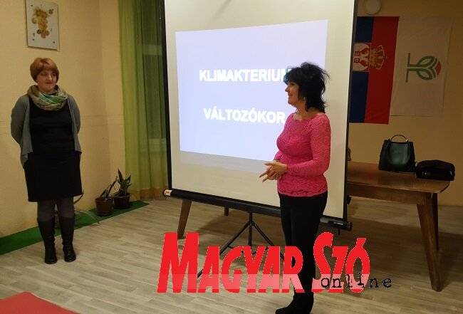 Dr. Szabó Elvira és Berényi Eszter (Fotó: Pesevszki Evelyn)